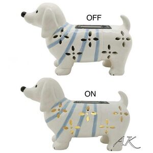 Dachshund LED Solar Lantern 🐾 Doxie Wiener